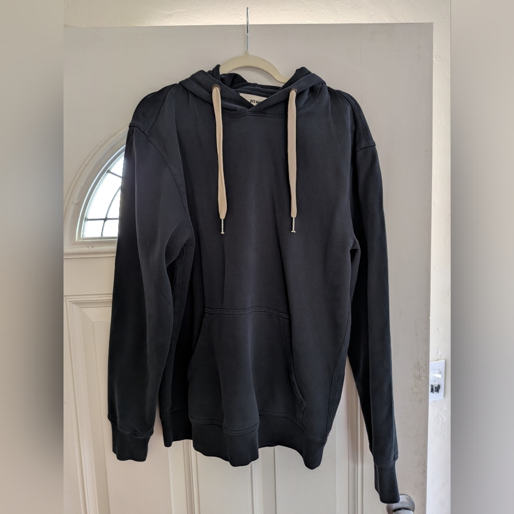 Buck Mason Blue Hoodie